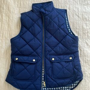 Quilted puffy vest